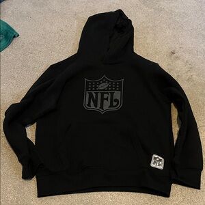 NFL Black Hoodie with Logo